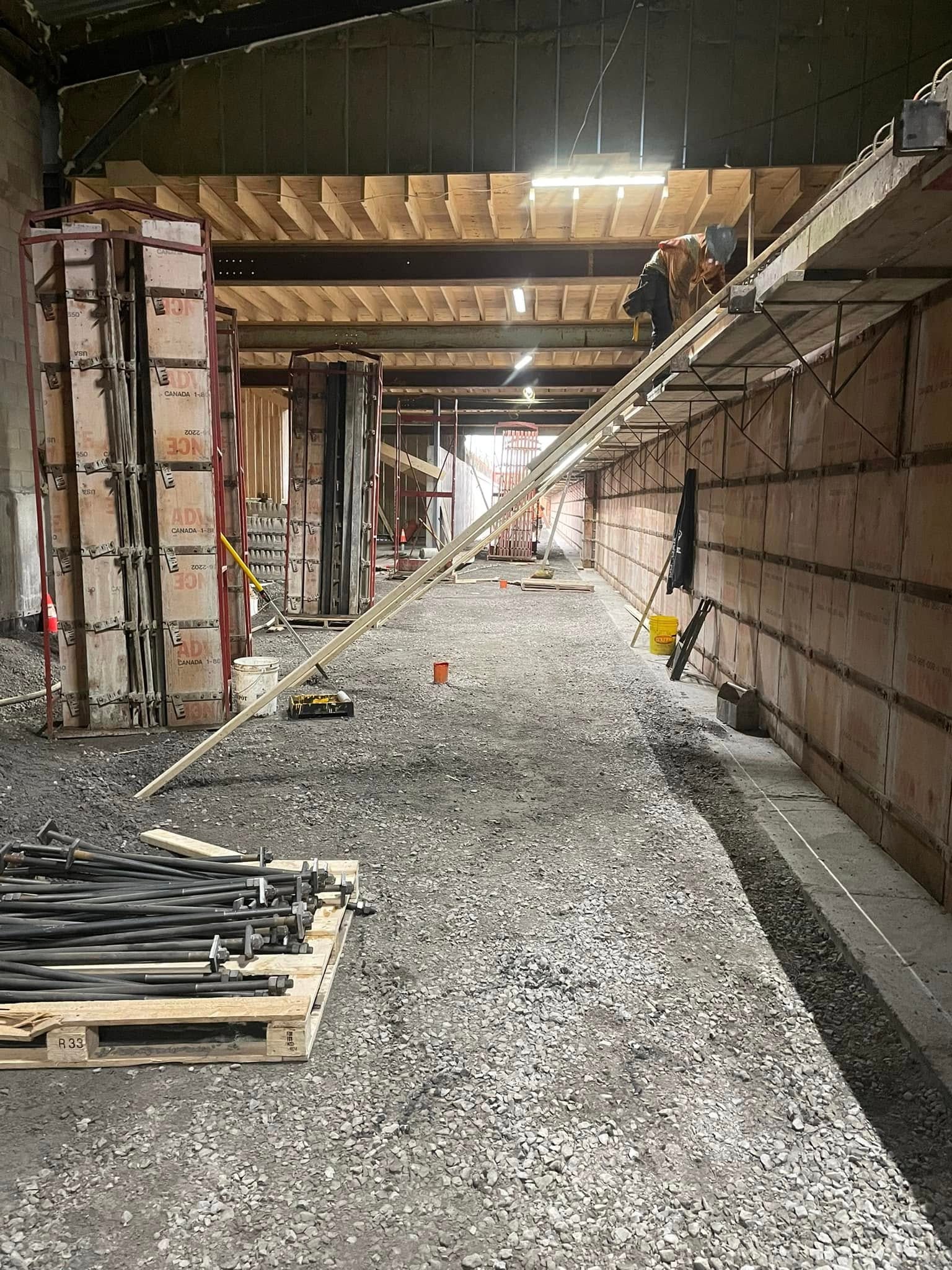 Chantier de construction et rénovation par Entreprise DC Potvin